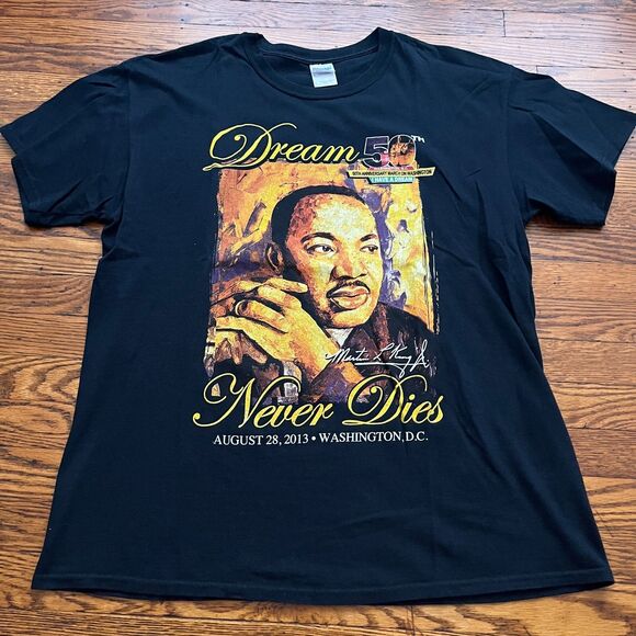 Dr. Martin Luther King 2013 50th Anniversary March On Washington T-Shirt Men's L - Picture 1 of 6